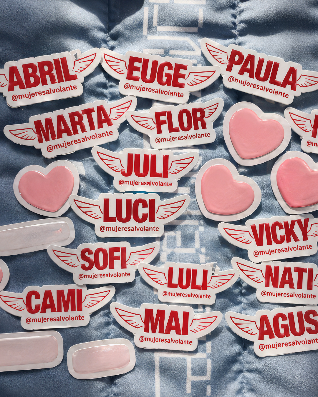 Stickers — nombres